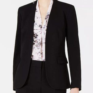 Bar III Women's Collarless Open-Front Blazer